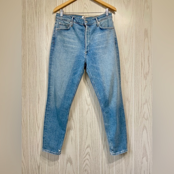 AGOLDE High-Rise Skinny Leg Jeans Size 31 EUC - Picture 1 of 4